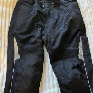 Men's Black TourMaster Motorcycle Pants